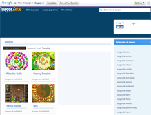 Tablet Screenshot of juegosteca.com